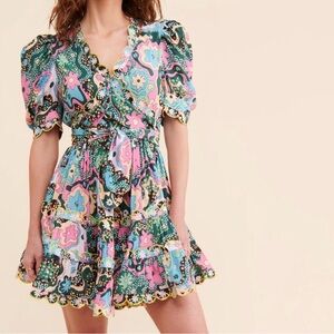 CeliaB Hortensia Wrap Dress